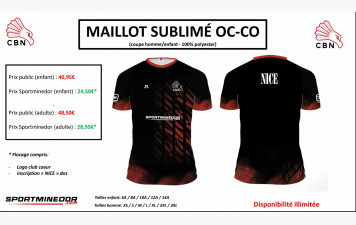 Le nouveau maillot du club est arrivé